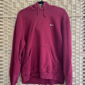 Nike Vintage Burgundy Hoodie
